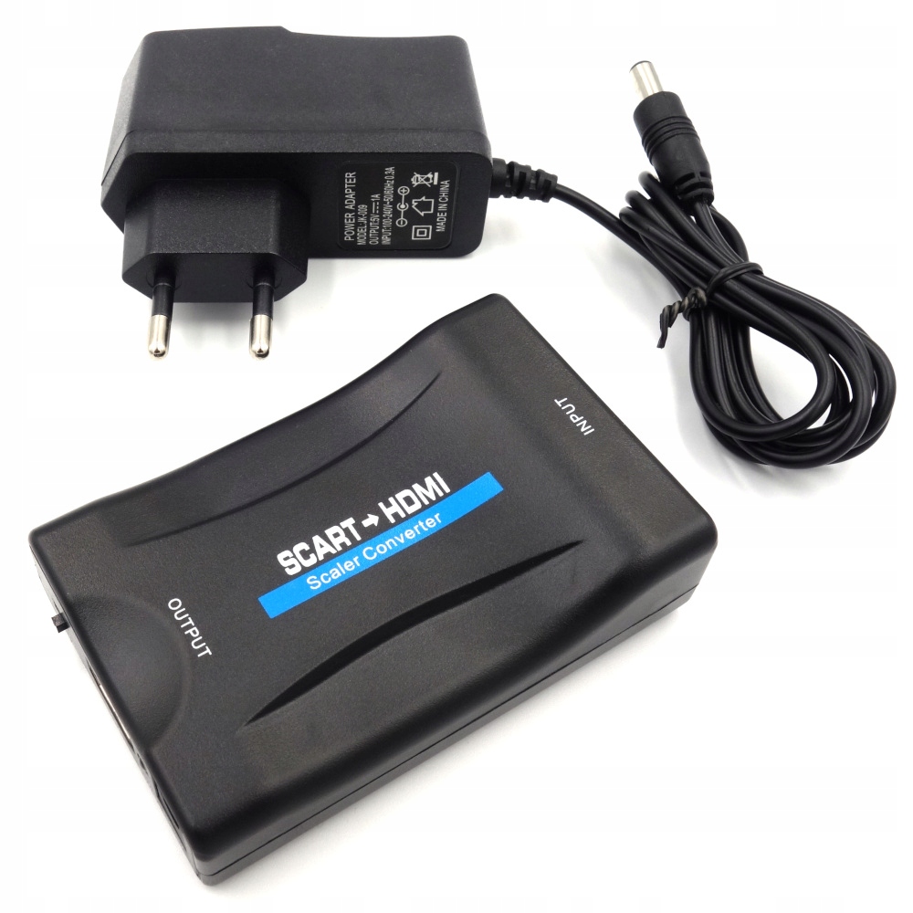 Konwerter SCART do HDMI NEPOWER analogowo-cyfrowy 720p/1080p