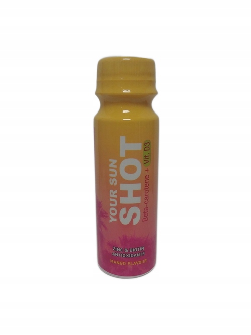 Soleo Shot drink na opálení pokožky doplněk stravy beta karoten mango x12