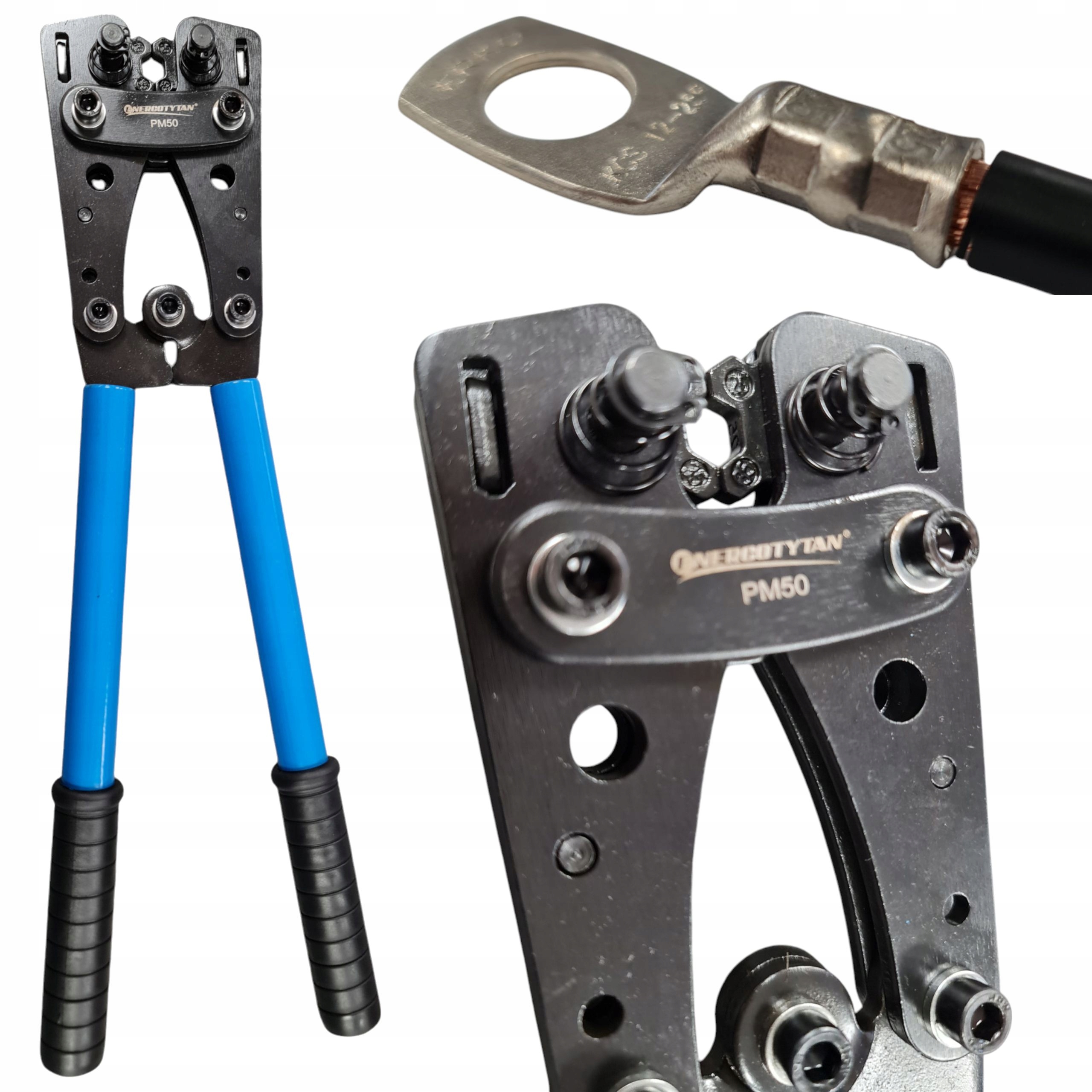 Mechanická lisovací svorka pro kabely a vodiče 6-50 mm2 pro Kcs Vlastnosti Pl