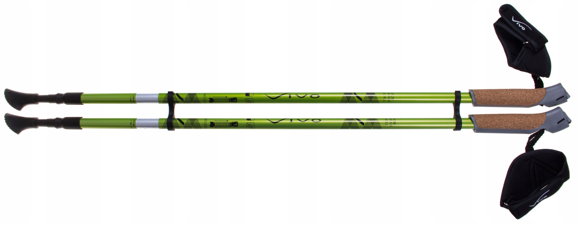 KIJKI TREKKINGOWE NORDIC WALKING KIJE DO CHODZENIA Marka inna marka