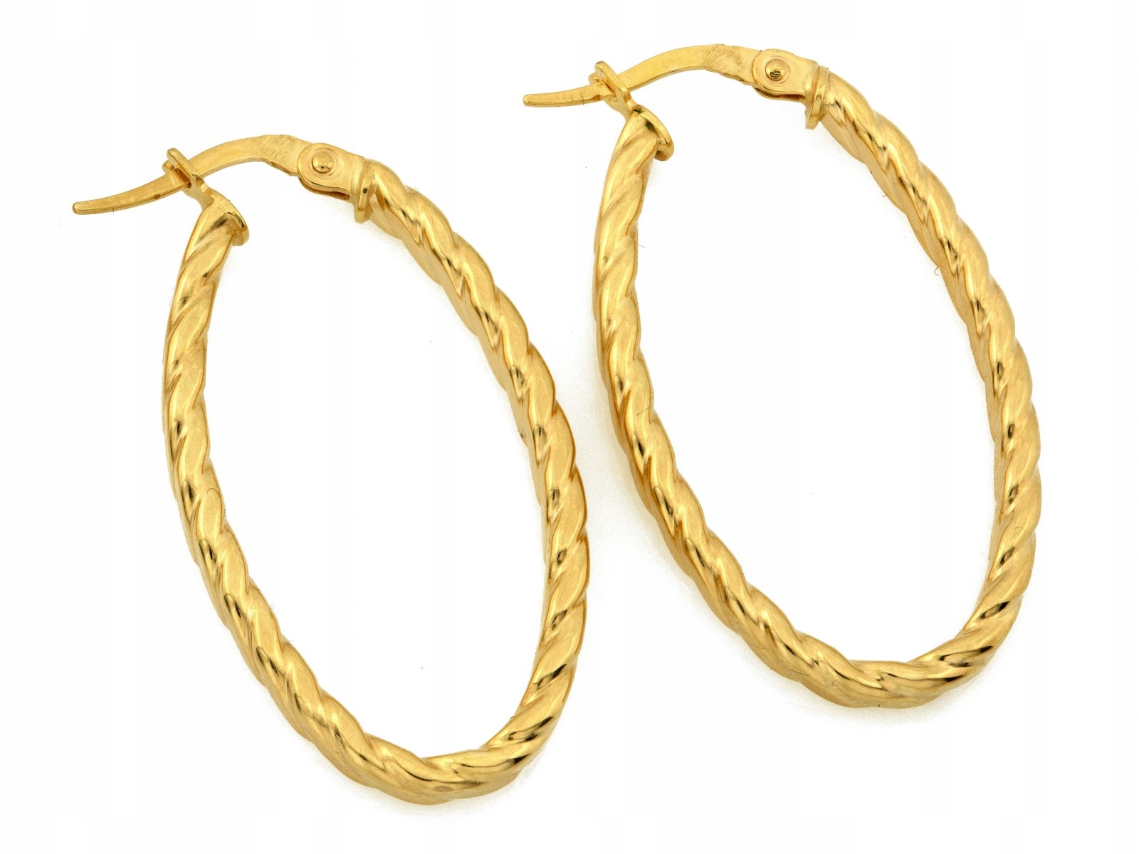 Náušnice zlaté pro ženu 585 14 karátů, elegantní