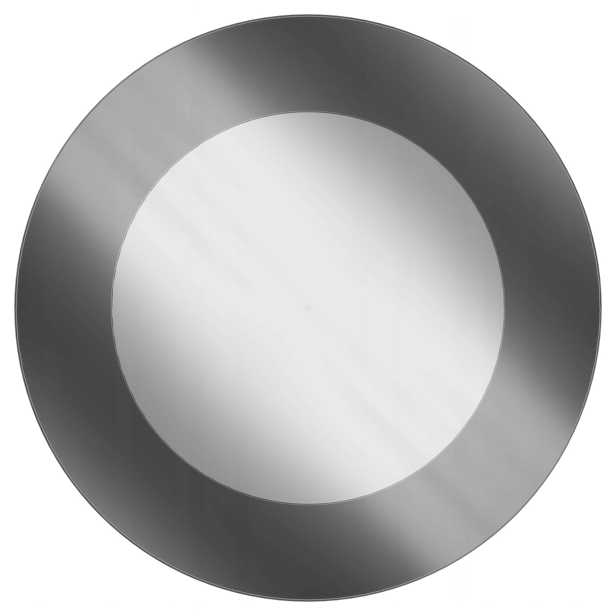 Zrcadlo na grafitové tabuli Fi 80 Fi 60 cm