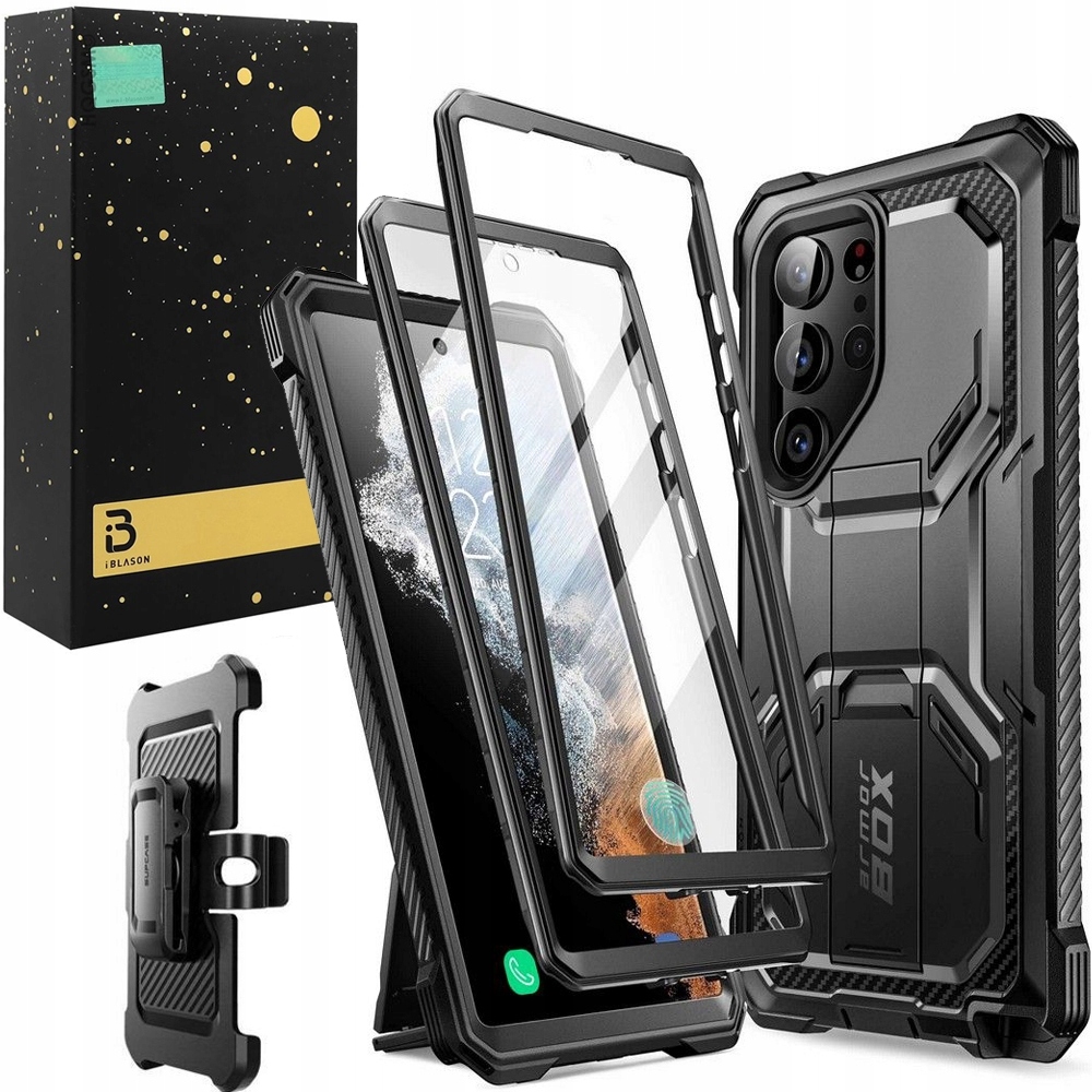

2pak Etui Supcase Obudowa na Cały Galaxy S23 Ultra