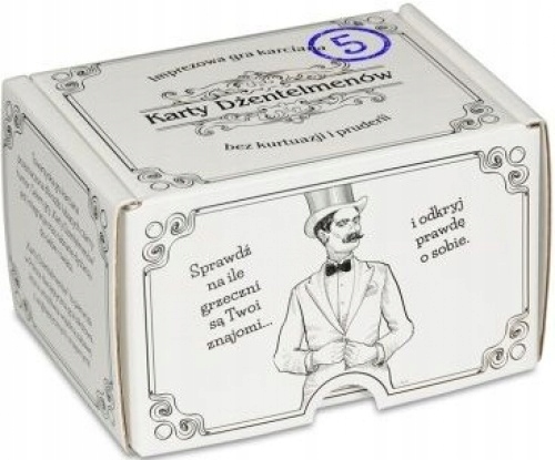 

Karty Dżentelmenów Epizod 5 Gra Imprezowa Kojar