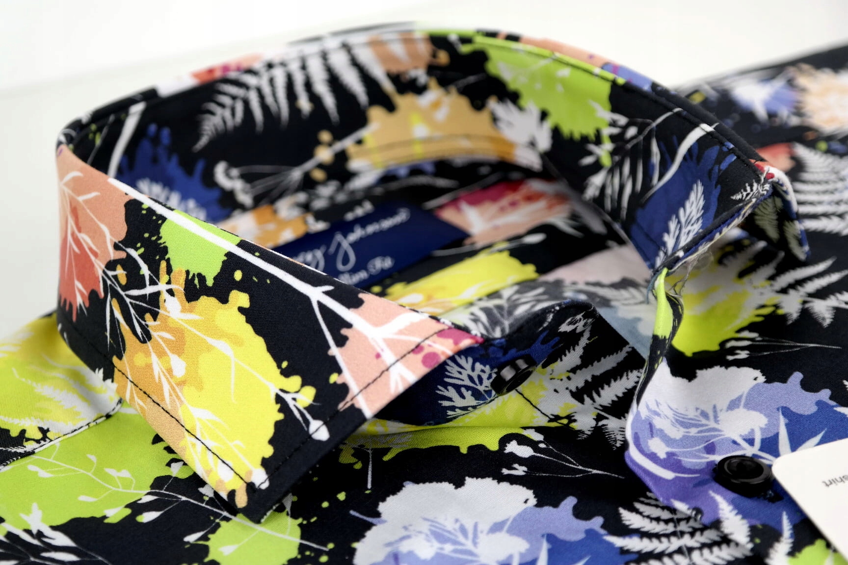 HARVEY JOHNSON Koszula męska HJ131 Rozm M 39/40 Cechy dodatkowe brak