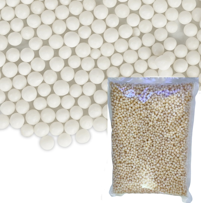 Perełki Cukrowe Miękkie Matowe -Białe 1kg