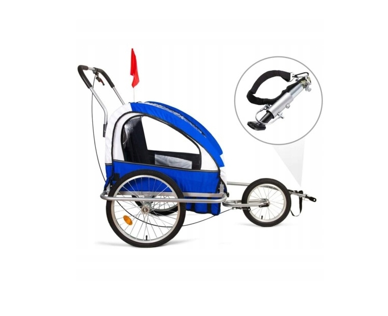 ZACZEP DO PRZYCZEPKI ROWEROWEJ PASEK WÓZKI Model YYX-87DG82