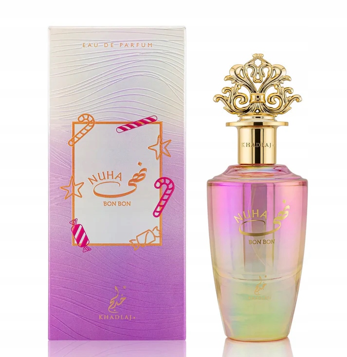 Oryginalne Perfumy Arabskie Khadlaj Nuha Bon Bon 85ml Edp+gratis!