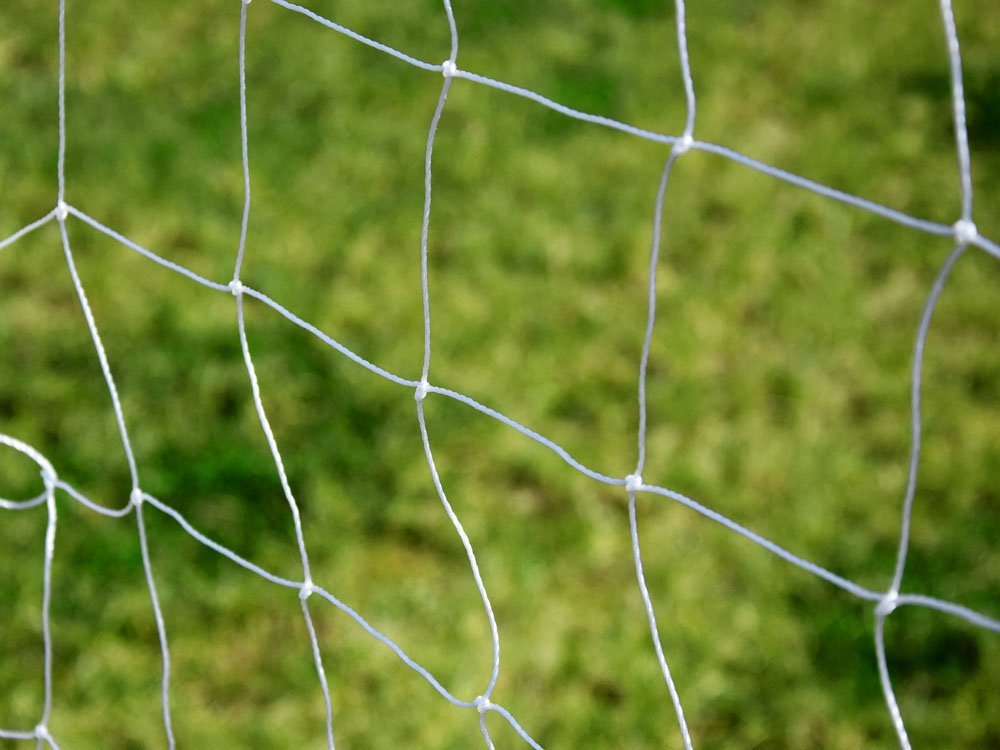 DUŻA BRAMKA PIŁKARSKA STADION STALOWA DLA DZIECI 300x205x90cm + SIATKA Materiał stal