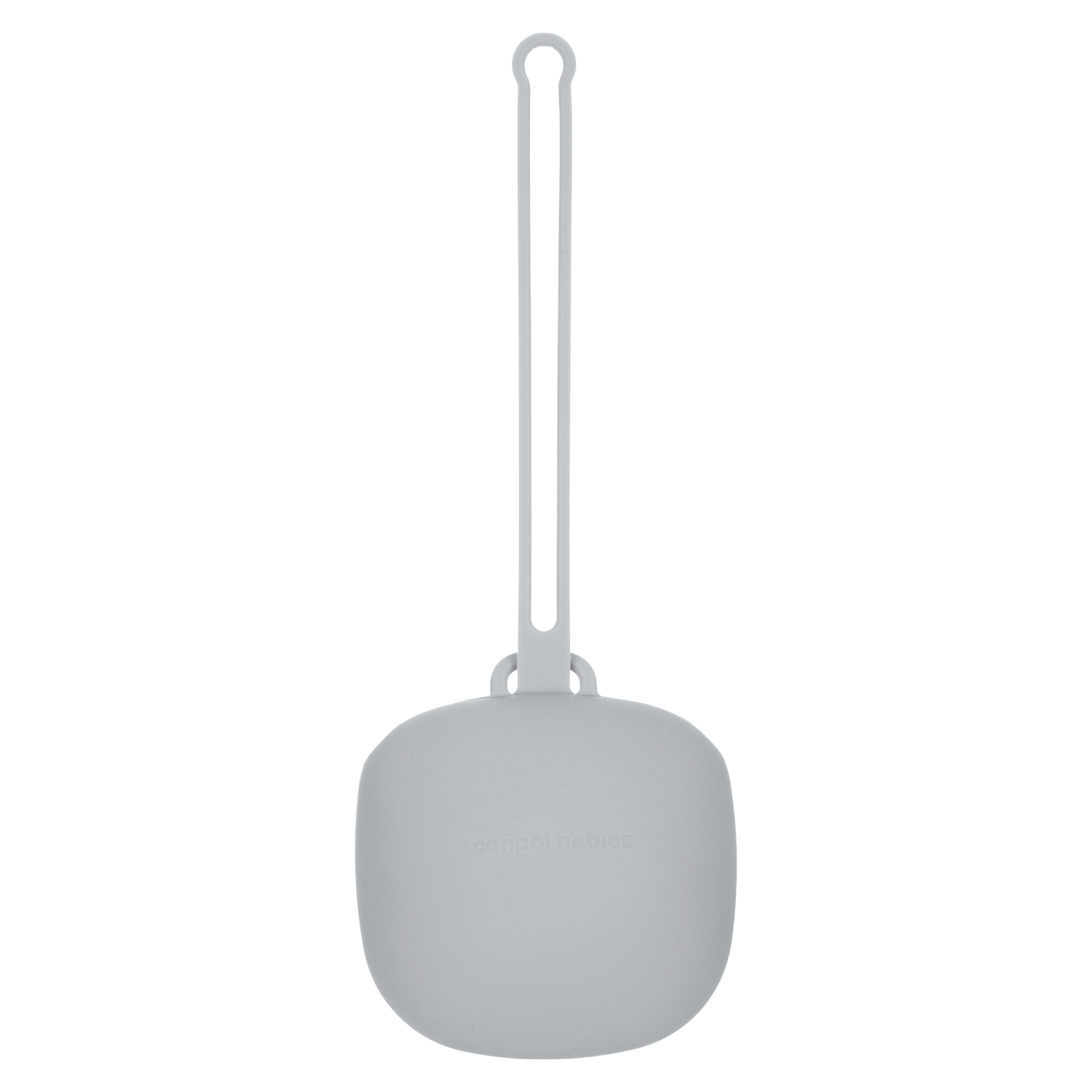 CANPOL Silikonowe etui pojemnik na smoczki szary