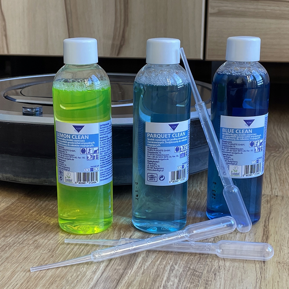 Parquet Clean do robotów sprzątających odkurzaczy myjących PARKIET PANELE Pojemność 0.4 l