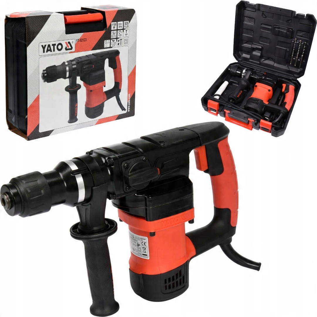

Młotowiertarka Młot Sds Plus 1100W Yato YT-82123