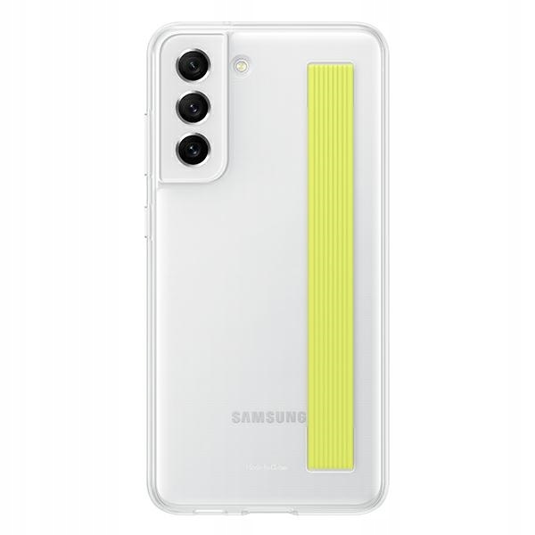 Pouzdro pro Samsung EF-XG990CWEGWW S21 Fe 5G G990 bílé/bílé Slim Strap Cover