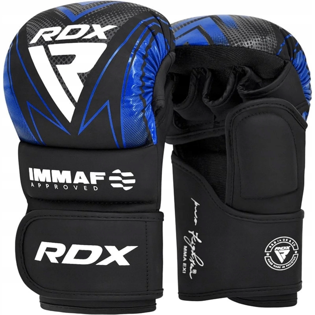 Rękawice Do Grapplingu Mma Rdx Immaf S Niebieski