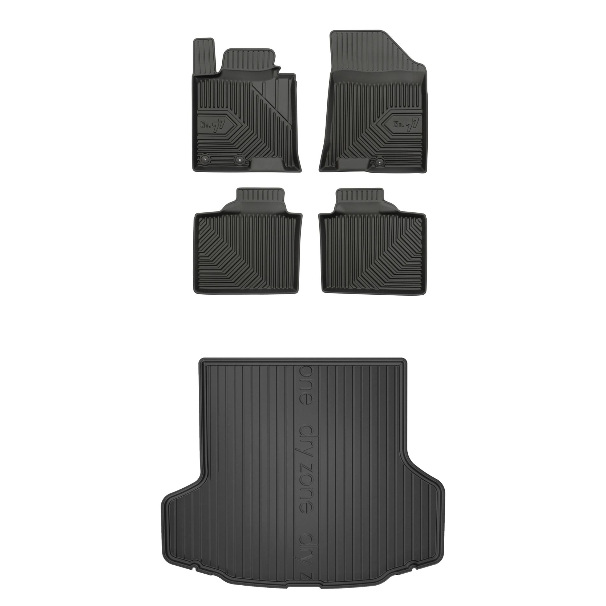 Sada gumových kobercov a rohoží pre Hyundai i40 11-19