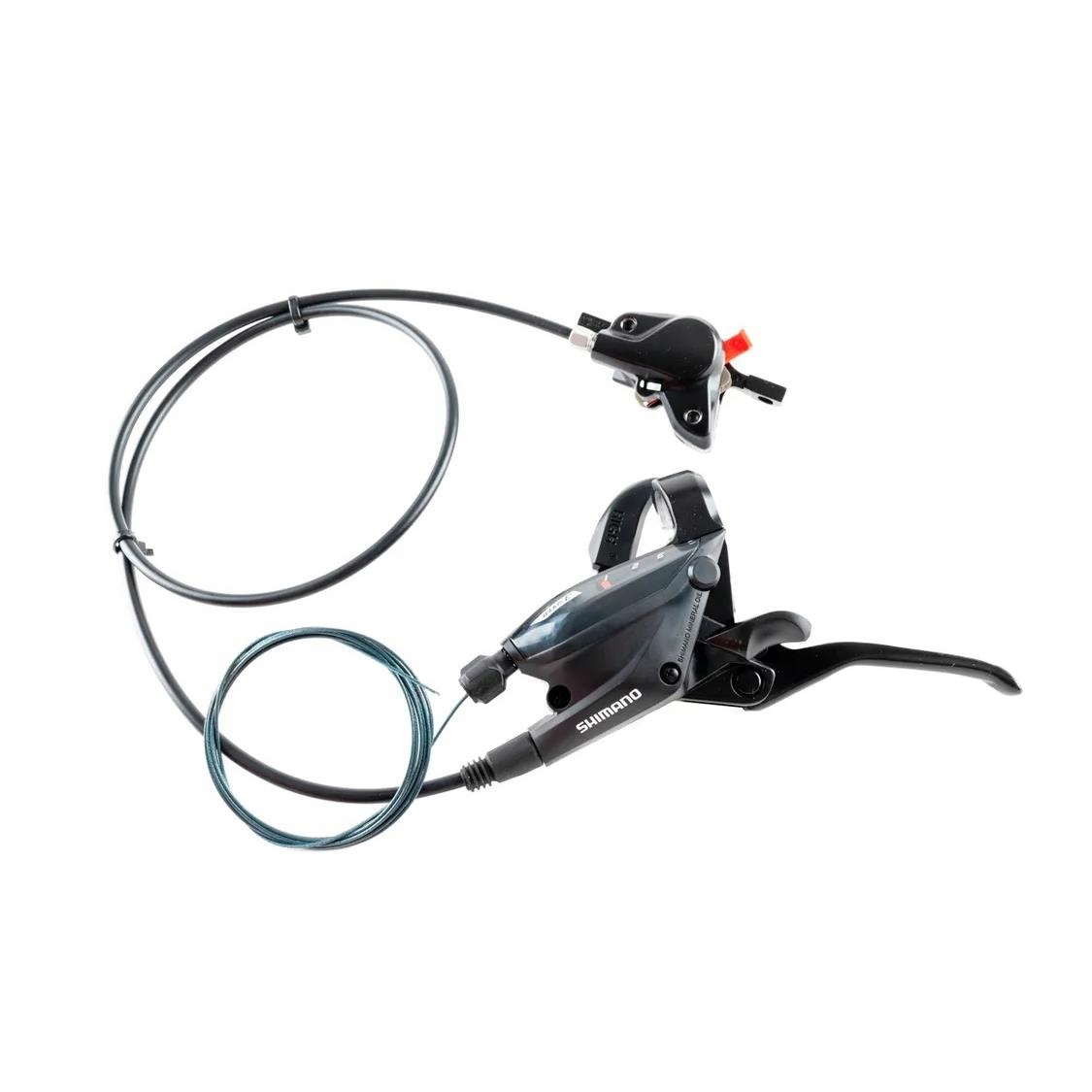Hamulec hydrauliczny Shimano BR-MT200 przód prawa manetka 3s ST-EF505