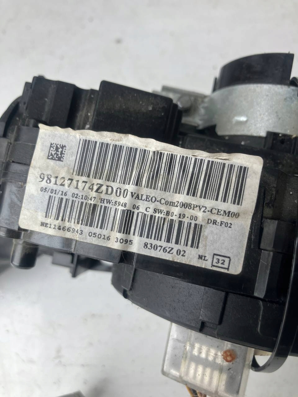 DEVIO LUCI TERGICRISTALLO TERGI PEUGEOT 308 T9 98127174ZD00