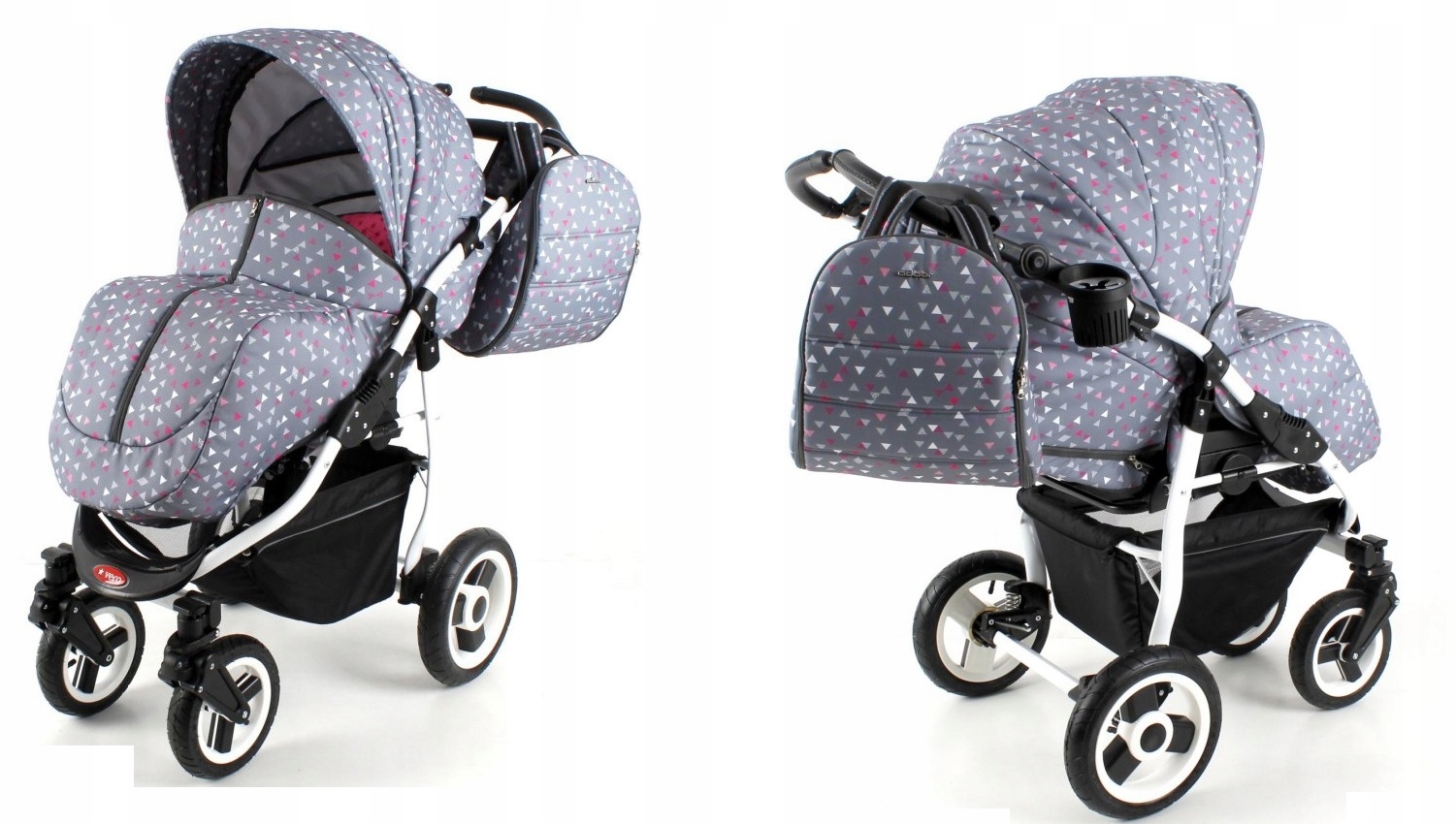 Wózek spacerowy VERO ADBOR dwukierunkowy Waga wózka 16 kg