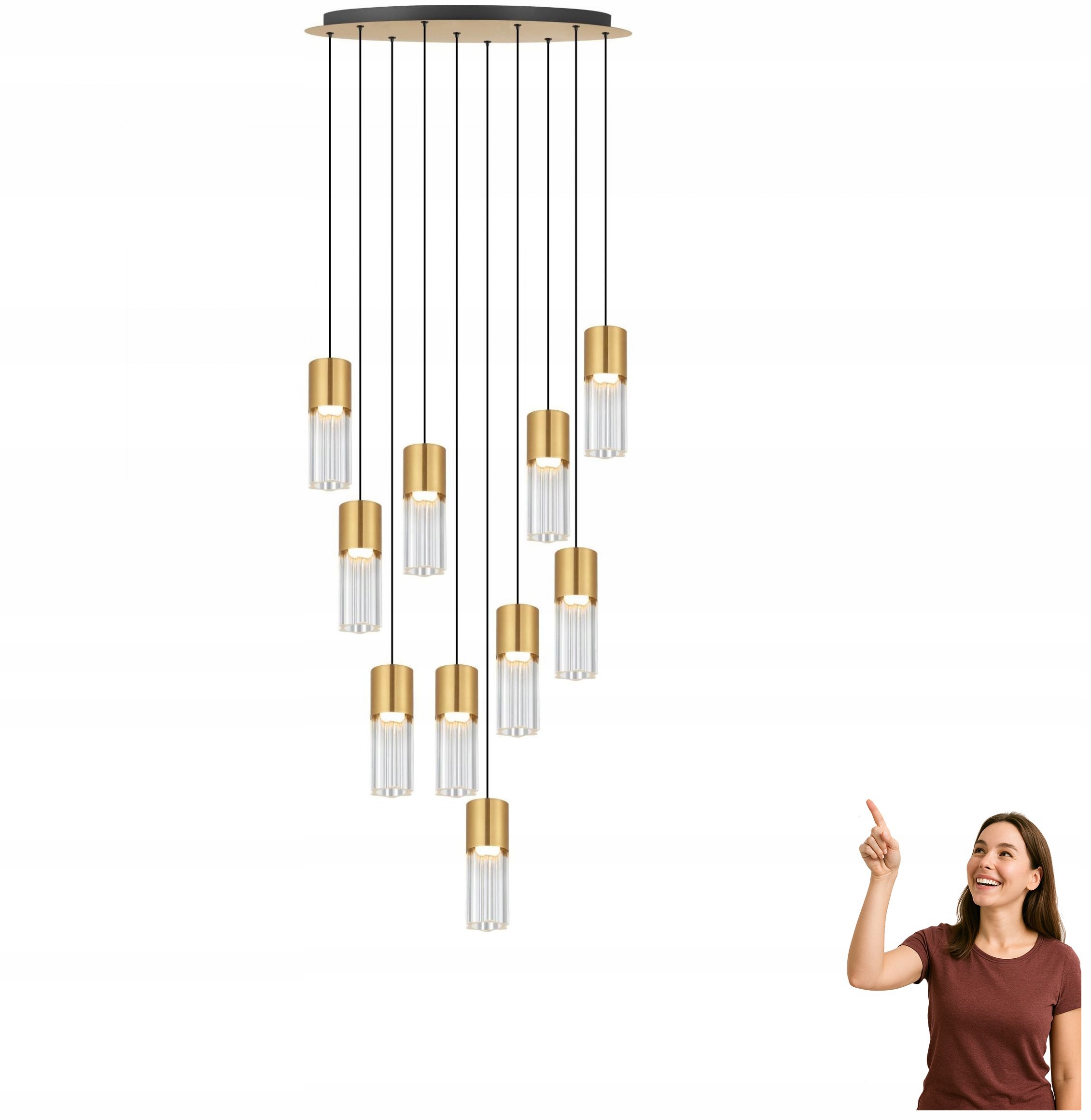 Závesná Led lampa 50W Iggly DU31909A/50W Zuma Line