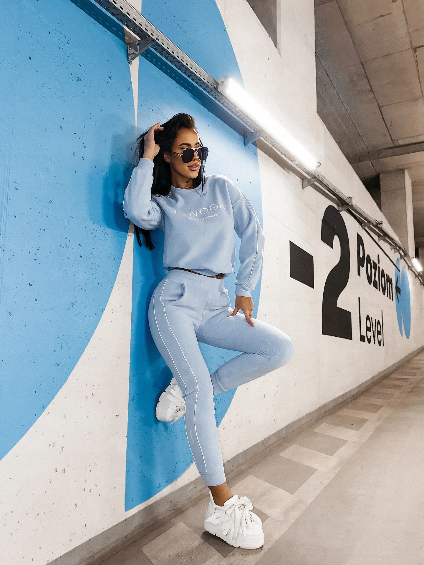 Dámský Komplet Lento O La Voga Modrý