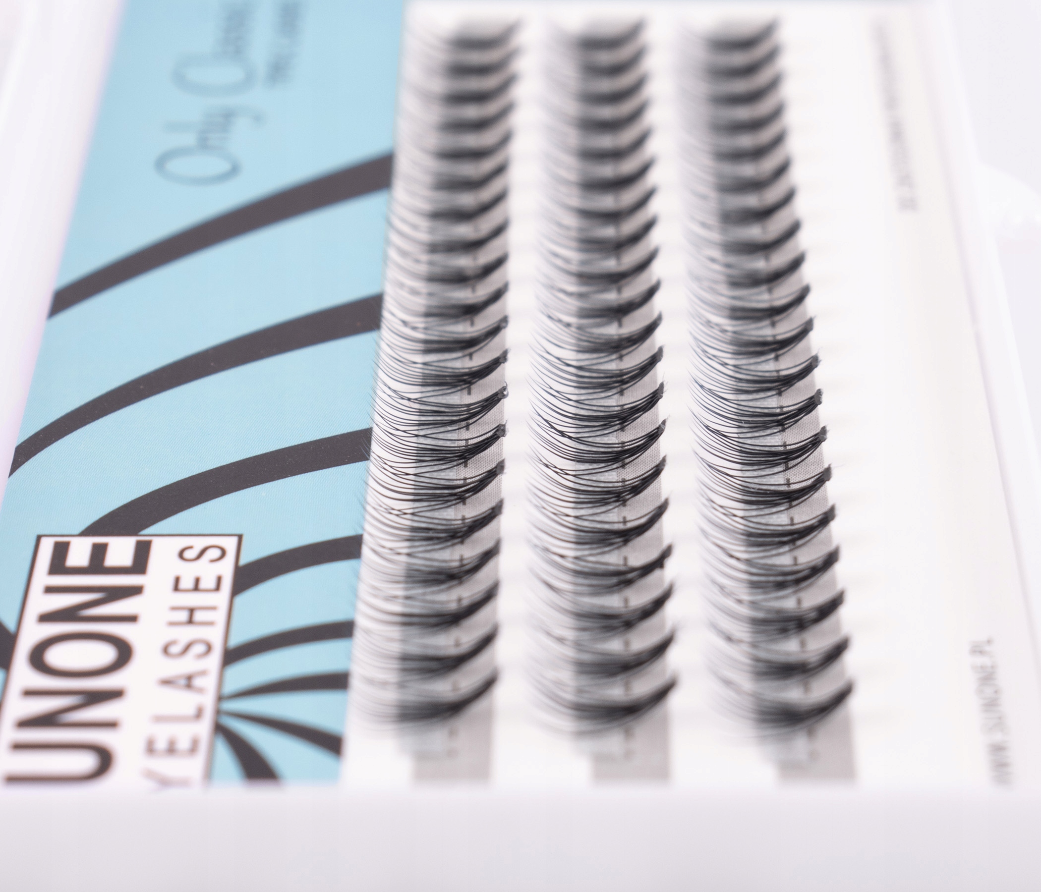 Sztuczne Rzęsy KĘPKI RZĘS JEDWABNE 8 mm - 60 sztuk Marka SUNONE