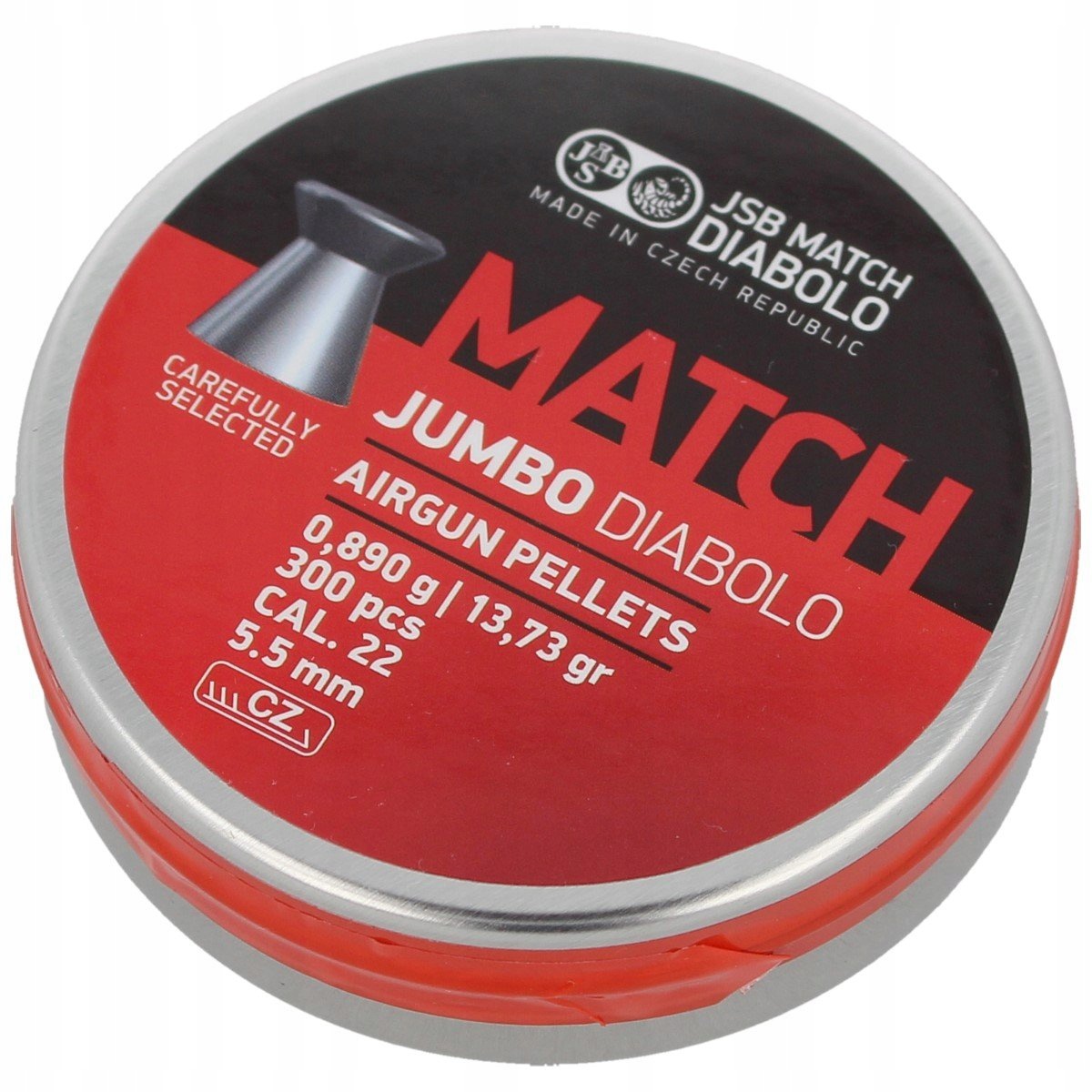 Śrut Jsb Diabolo Jumbo Match 5.50 mm 300 szt. (546250-300)