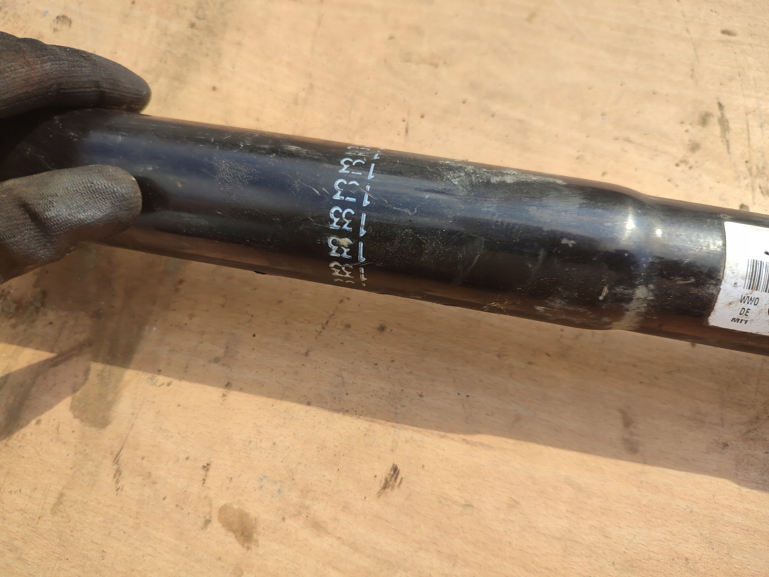 semi-axis right front front right AUDI A3 8P 1.8 160KM 1K0407272QS