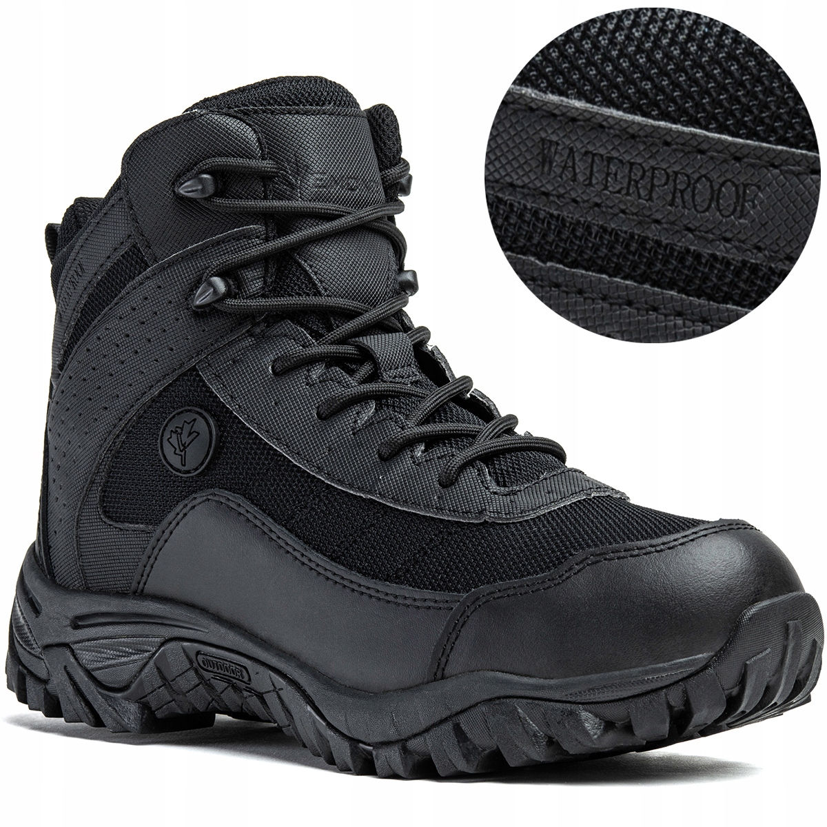Buty taktyczne WODOODPORNE wojskowe mundurowe SKÓRZANE Vemont 47