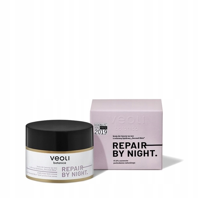 Intenzivní regenerační krém Repair By Night Cream Veoli Botanica 50 ml