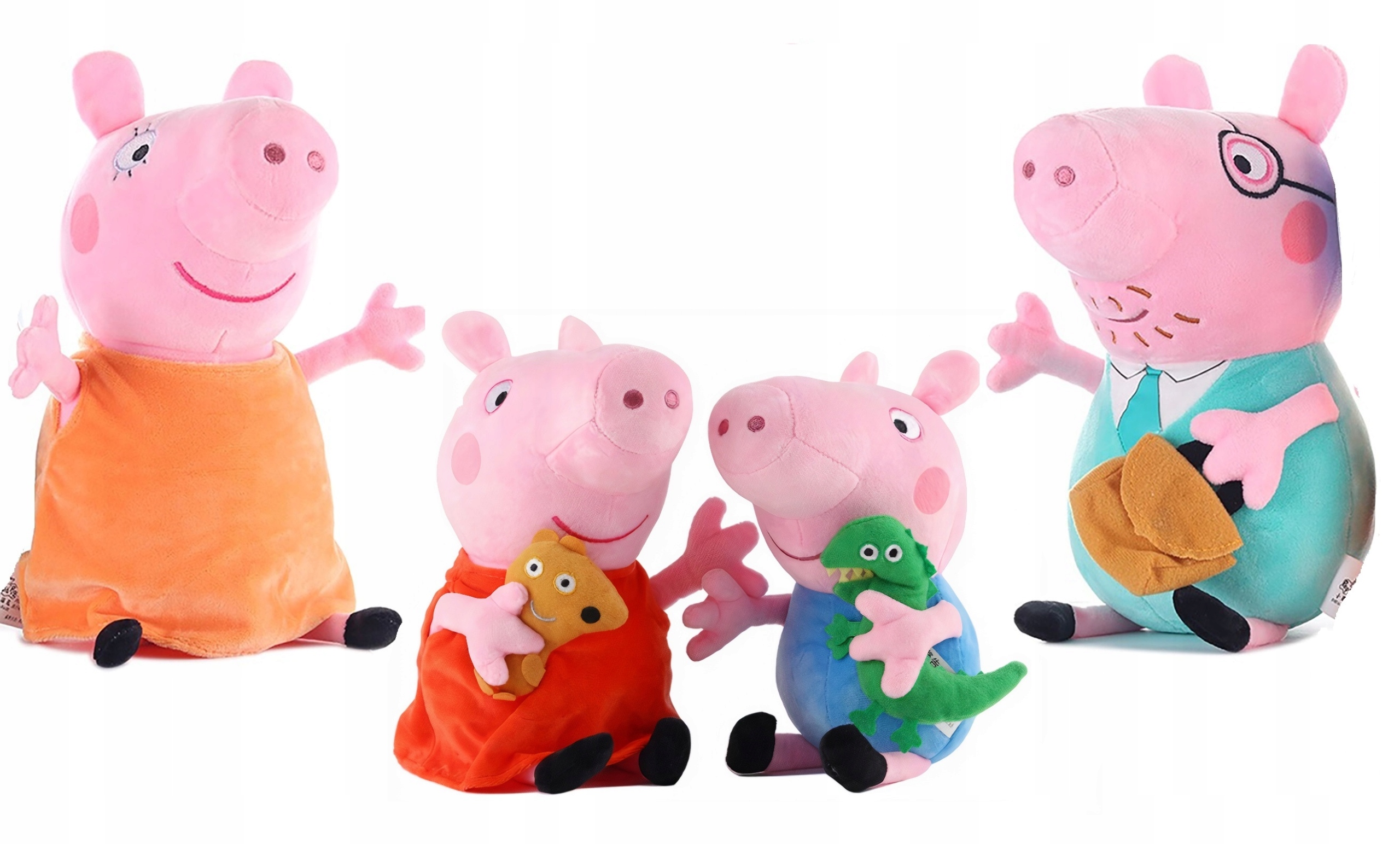 

4 Świnka Peppa Mama Tata Rodzinka George Dźwięk Pl