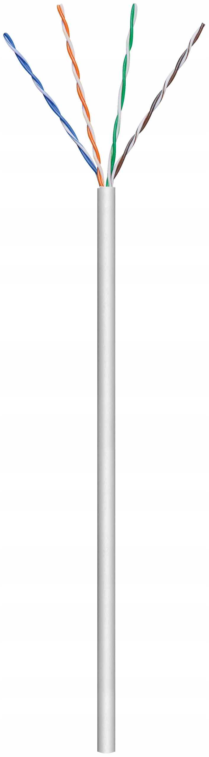 MicroConnect U/utp CAT5e 100m šedý Pvc