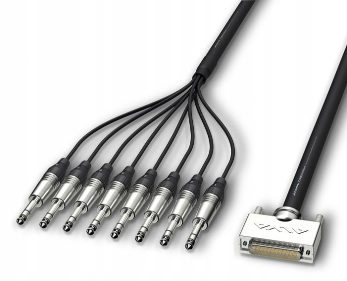 Alva Kabel D-Sub25 8 x Trs 3m