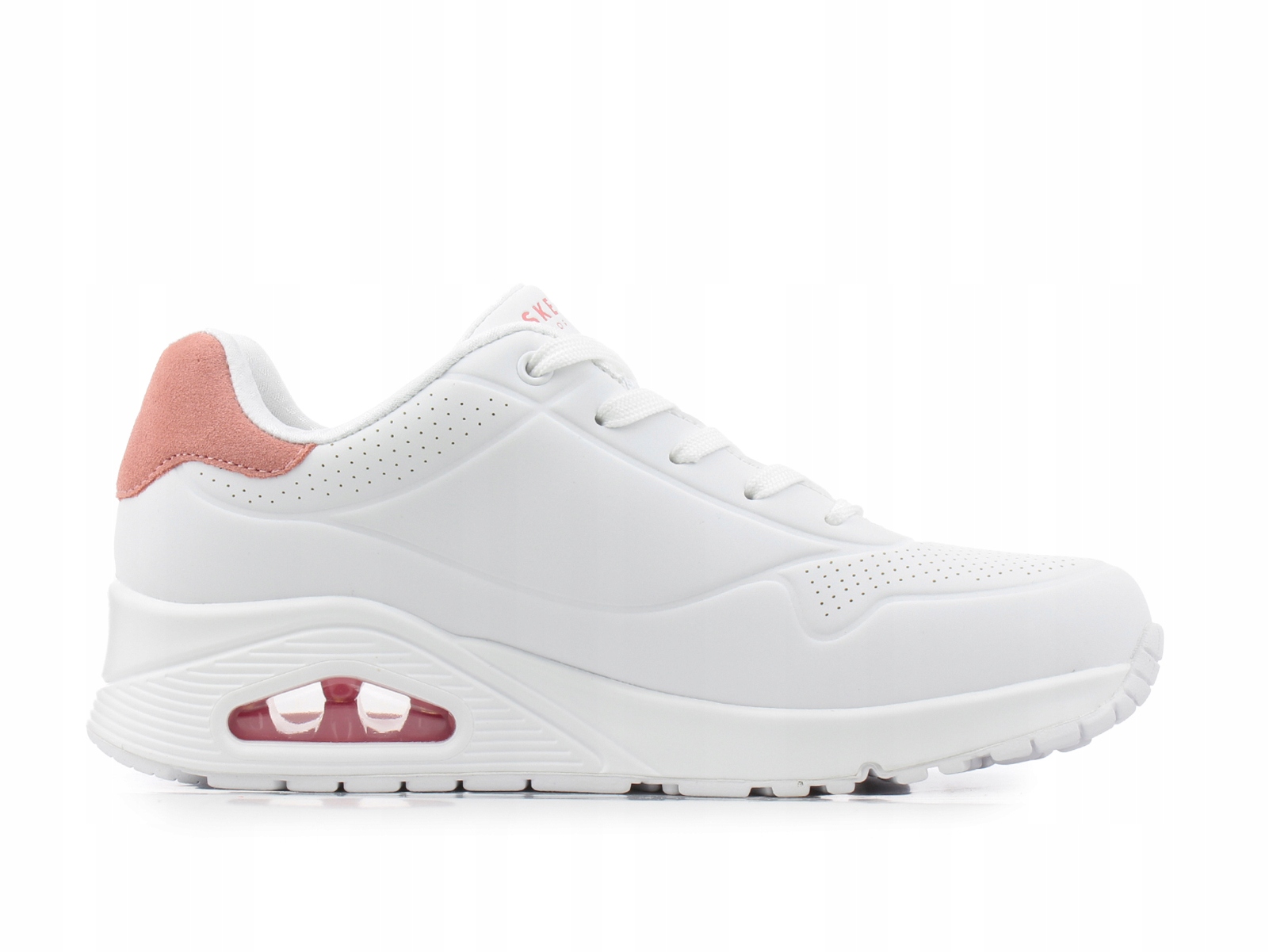 Buty damskie SKECHERS UNO-POP BACK 177092-WCRL białe 38 Model Skechers Uno - Pop Back