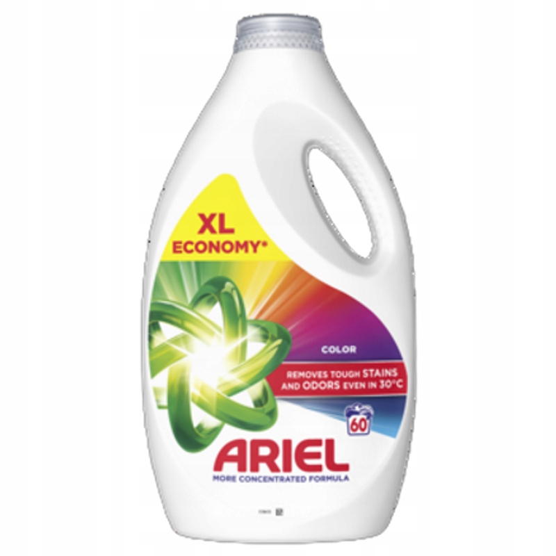 Ariel Tekutý prací prostředek, 60 praní, barva 2,7 l