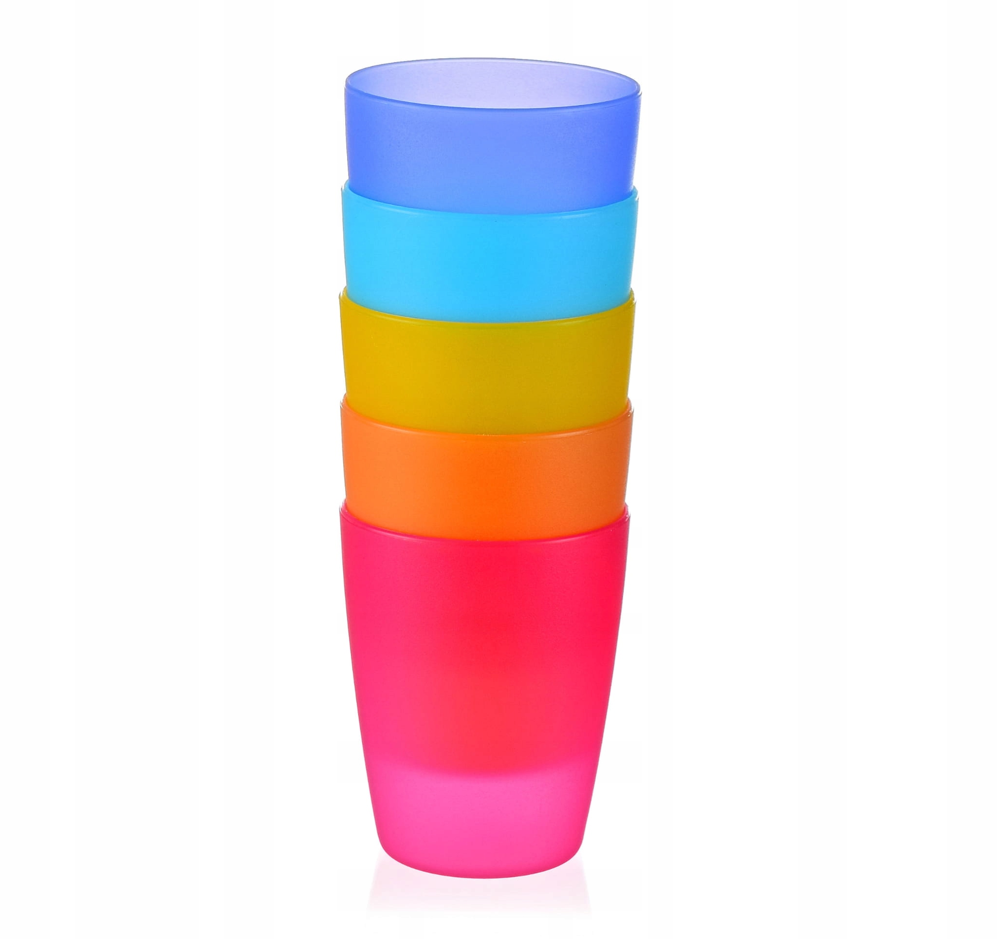 

Kubek Kubki Plastikowe Kpl. 5 Szt 250ML MIX Kolor