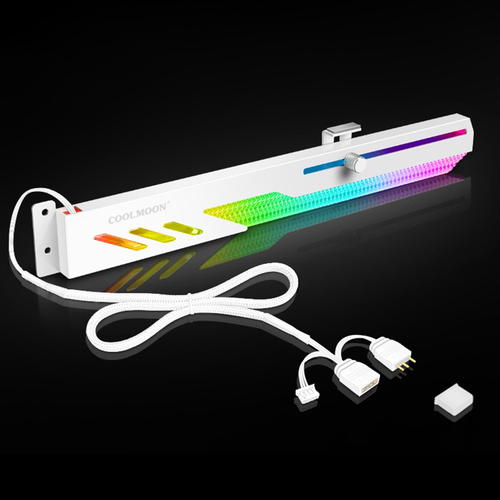 Karta graficzna ARGB GPU Brace Uchwyt stojaka 5 V Pasek RGB Wsparcie PC LED Model 222c5e55-00af