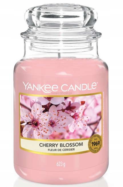 YANKEE CANDLE CHERRY BLOSSOM ŚWIECA duża 623g