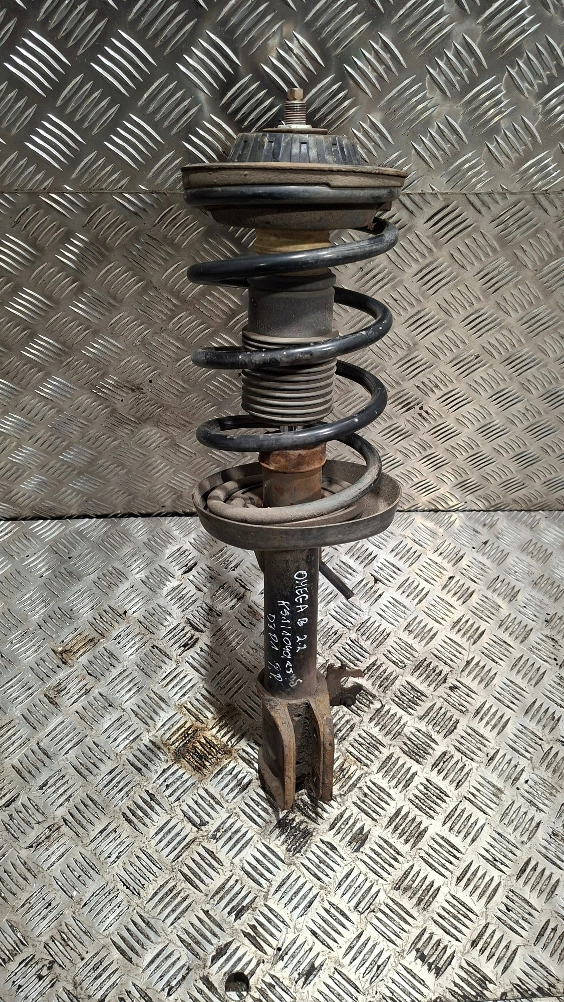 shock absorber spring right front OPEL OMEGA B 2.2