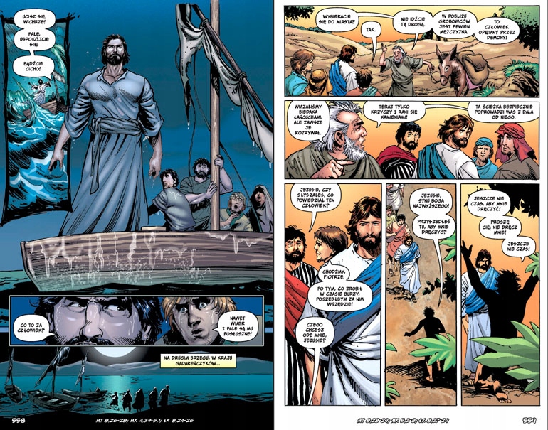 Biblia w komiksie. Boża historia od Początku po Wieczność Liczba stron 832
