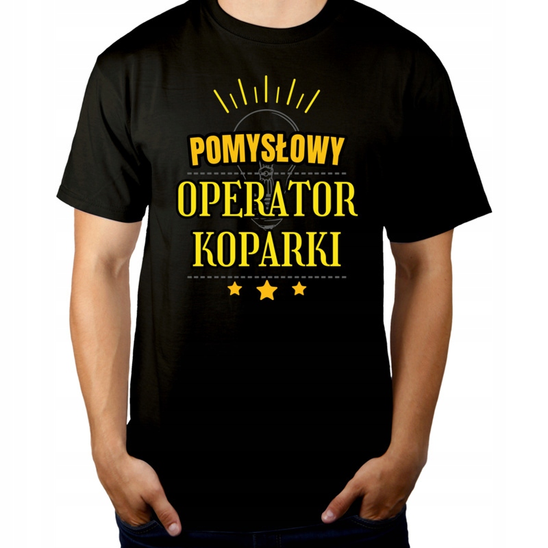 

Pomysłowy Operator Koparki Koszulka