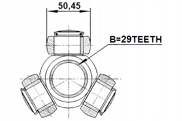 FEBEST TRIPOID FORD TRANSIT TT9 2006-2013 EU Producent części Febest
