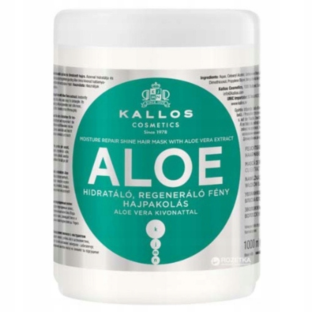 

Kallos Aloe Maska Aloesowa Do Włosów Nawilżająca