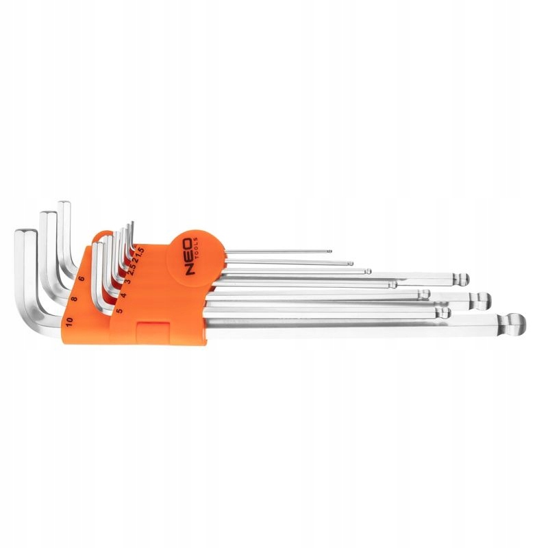 

Klucze Imbus Torx 1.5-10mm Kuliste 9szt 09-525 Neo