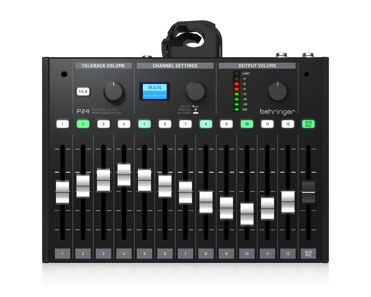 Behringer P24 13-kanálový osobní digitální mixážní pult pro poslech