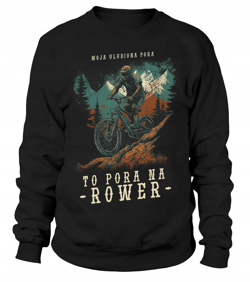 Pánská Mikina Čas na kolo Černá S pro něj chlapa manžela chlapce