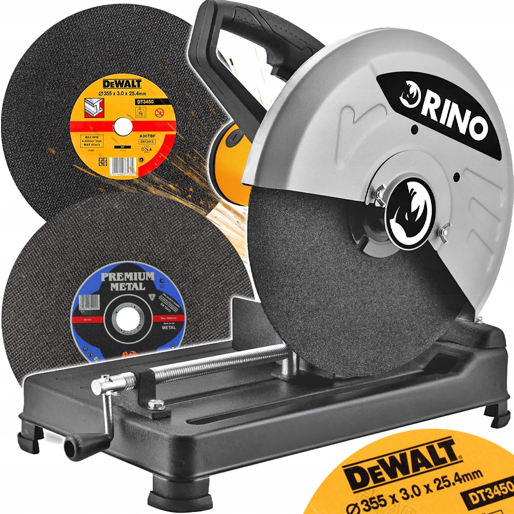 Piła Pilarka Ukośnica Przecinarka Tarczowa do Metalu 2300W Dewalt Tarcza