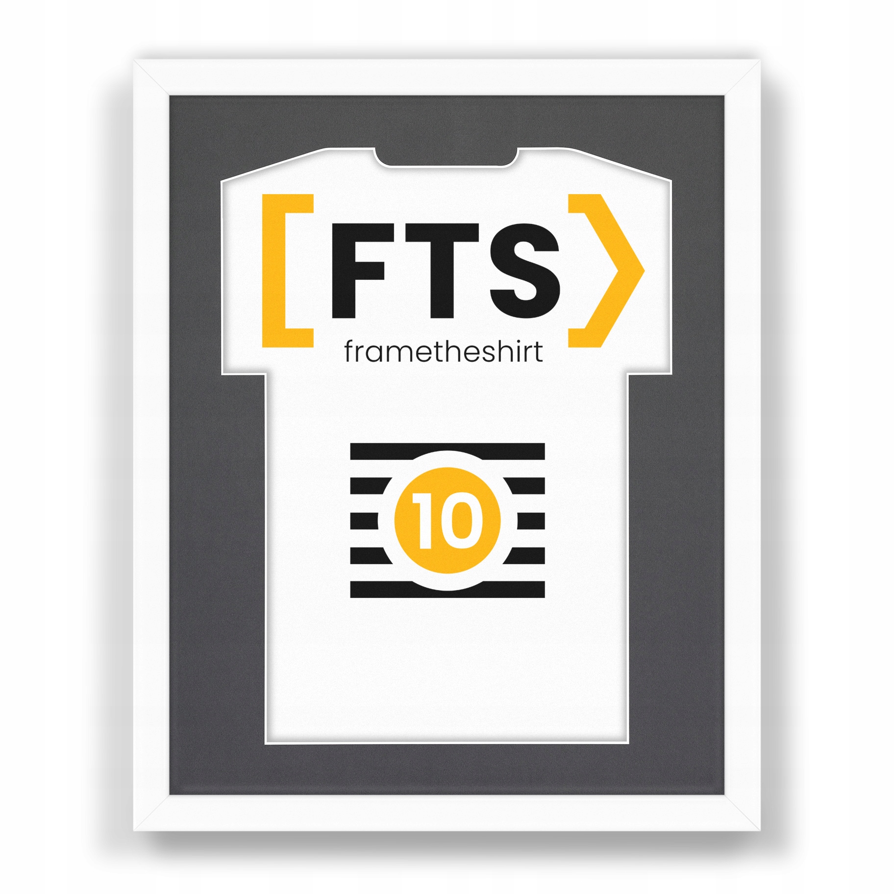 Rámeček na dětské sportovní tričko – připraven k vystavení