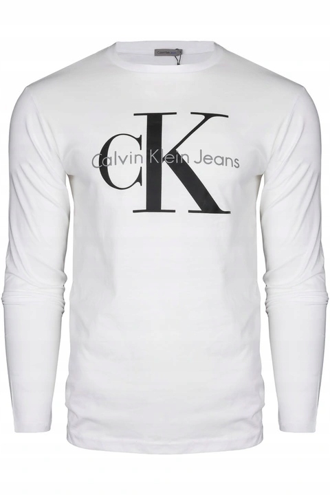 

Koszulka Longsleeve Calvin Klein Biała R.m