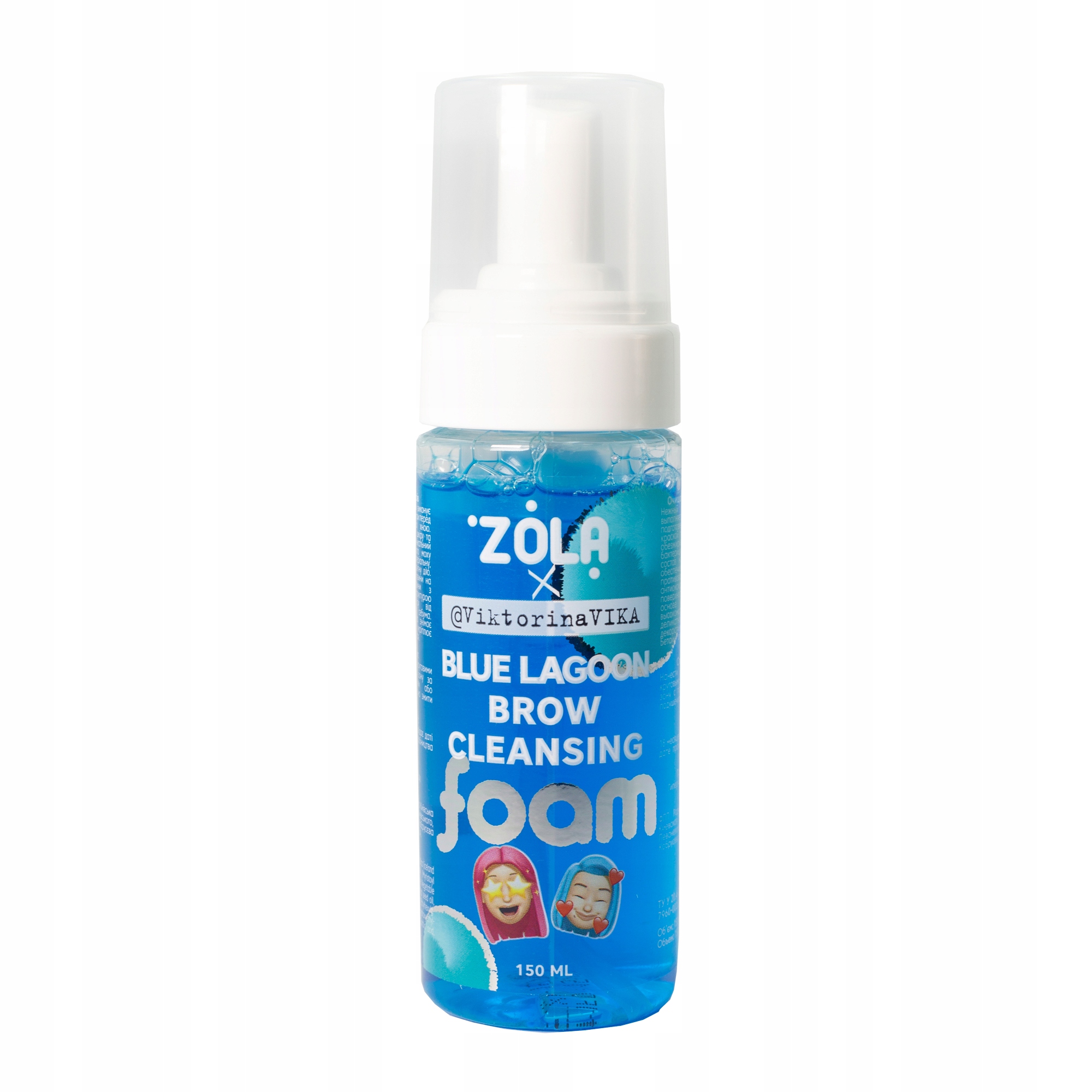 Šampon Blue Lagoon pěna na obočí od @viktorinavika Zola 150 Ml
