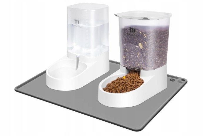 Levně Sada krmítka a dávkovače vody Marchul, gravitační dávkovač krmiva